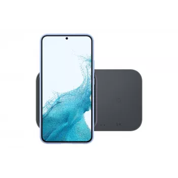 Langaton USB-laturi sisäkäyttöön Samsung EP-P5400 — 15 W, harmaa, älypuhelimelle, kuulokkeille, älykellolle
