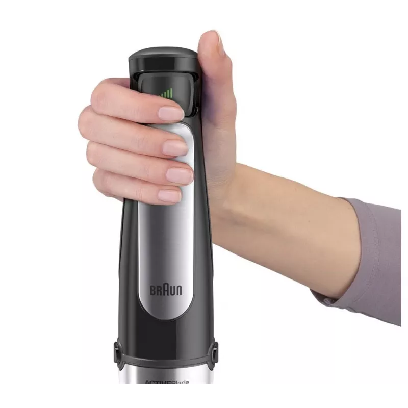 Braun MQ 7000X 0,6 L sauvasekoitin 1000 W musta, satiinit teräs