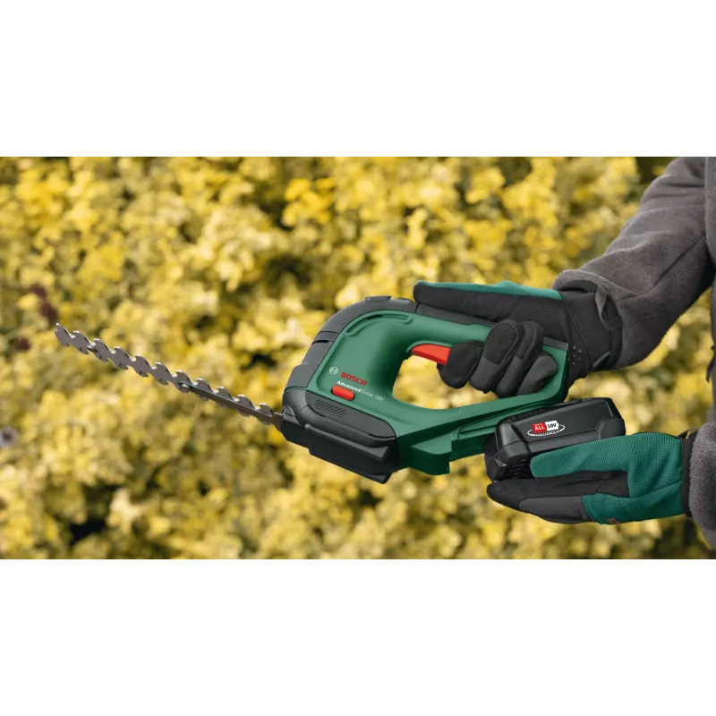 Bosch AdvancedShear 18V-10 akkuruohonleikkuri 10 cm litiumioni (Li-Ion) musta, vihreä