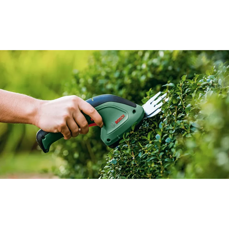 Bosch Easy Shear akkuruohonleikkuri 8 cm 3,6 V litiumioni (Li-Ion) musta, vihreä