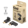 USB Type-C Gen2 kulma-adapterisarja, 2 kpl CLUB3D CAC-1528 — USB-C–USB-C, tukee 4K@120Hz
