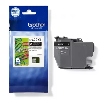 Brother LC422XLBK mustepatruuna 1 kpl alkuperäinen suuri (XL) kattavuus musta