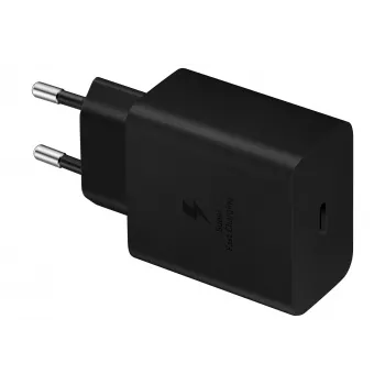 Samsung EP-T4510 yleinen sisäkäyttöinen AC-laturi pikalatauksella 45W USB-C PD 3.0 musta