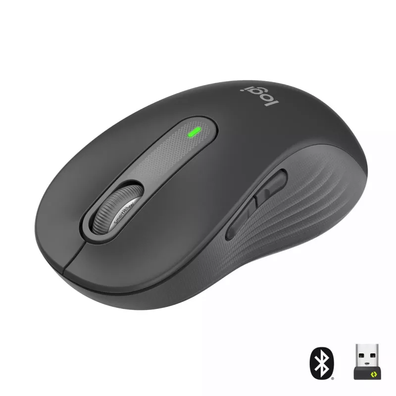 LOGITECH Signature M650 L langaton hiiri – suurille käsille – oikeakätisille – grafiitti