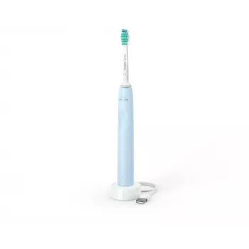 Sähköinen äänihammasharja Philips HX3651/12 — hellävarainen tila, sisäänrakennettu Li-Ion-akku, 1 harjaspää, valkoinen/sininen