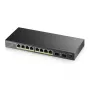 Zyxel GS1100-10HP v2 hallitsematon Gigabit Ethernet (10/100/1000) Power over Ethernet (PoE) musta