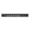 Zyxel GS1100-10HP v2 hallitsematon Gigabit Ethernet (10/100/1000) Power over Ethernet (PoE) musta
