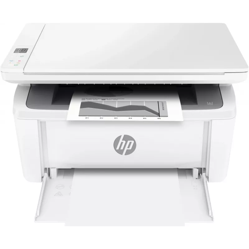 Monitoimilasertulostin HP LaserJet MFP M140w — mono, 20 ppm, 600×600 DPI, A4, Wi-Fi, Ethernet, valkoinen