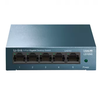 TP-Link 5-porttinen 10/100/1000Mbps työpöytäverkkokytkin