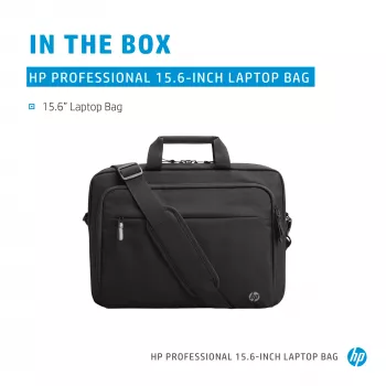Kannettavan tietokoneen laukku HP Professional 15,6 tuuman salkku yksivärinen