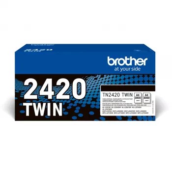 Värikasetti Brother TN2420 TWIN-pakkaus 3000 sivua musta
