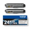 Brother TN-241BKTWIN värikasetti, kaksoispakkaus, musta, 2 x 2500 sivua