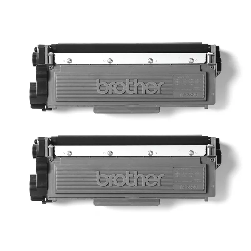 Värikasetti Brother TN-2320TWIN 2600 sivua musta