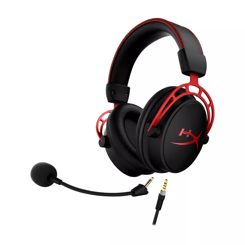 HyperX Cloud Alpha -peliheadset (musta-punainen)