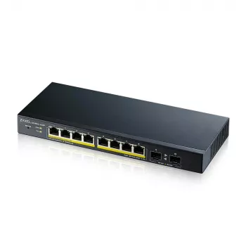 Zyxel GS1900-10HP hallittava L2 Gigabit Ethernet (10/100/1000) Power over Ethernet (PoE) musta