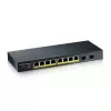 Zyxel GS1900-10HP hallittava L2 Gigabit Ethernet (10/100/1000) Power over Ethernet (PoE) musta
