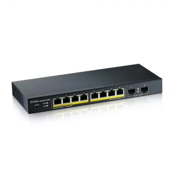Zyxel GS1900-10HP hallittava L2 Gigabit Ethernet (10/100/1000) Power over Ethernet (PoE) musta