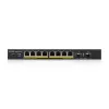 Zyxel GS1900-10HP hallittava L2 Gigabit Ethernet (10/100/1000) Power over Ethernet (PoE) musta