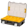 DeWALT DWST82968-1 TSTAK-organizer, vedenpitävä ja pölyä kestävä, 400×332×119 mm, musta/oranssi