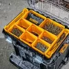 DeWALT DWST82968-1 TSTAK-organizer, vedenpitävä ja pölyä kestävä, 400×332×119 mm, musta/oranssi