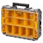 DeWALT DWST82968-1 TSTAK-organizer, vedenpitävä ja pölyä kestävä, 400×332×119 mm, musta/oranssi