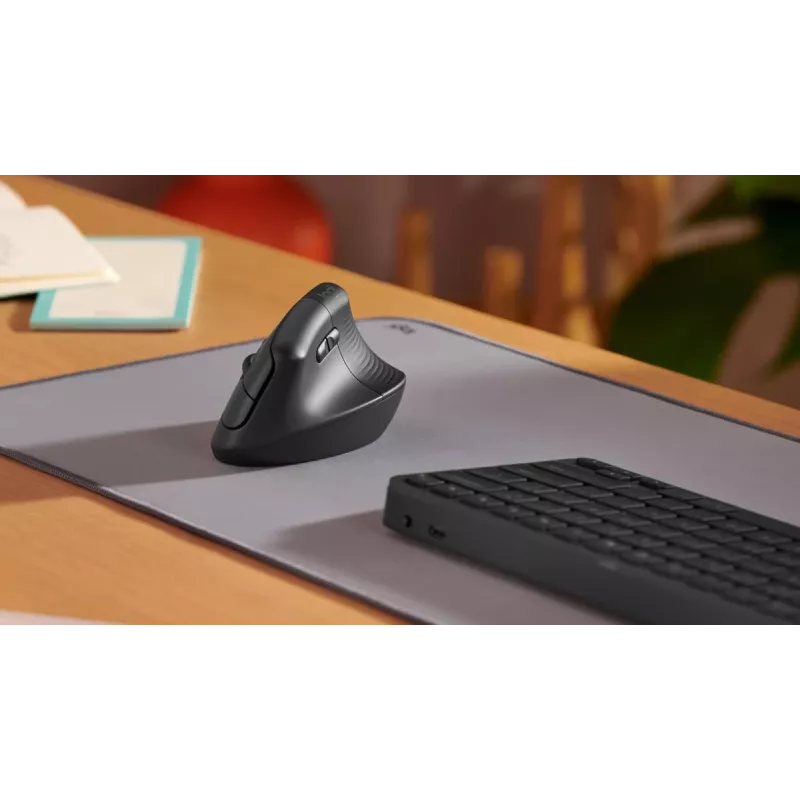 LOGITECH Lift pystysuora ergonominen hiiri - oikeakätinen - langaton - grafiitinharmaa