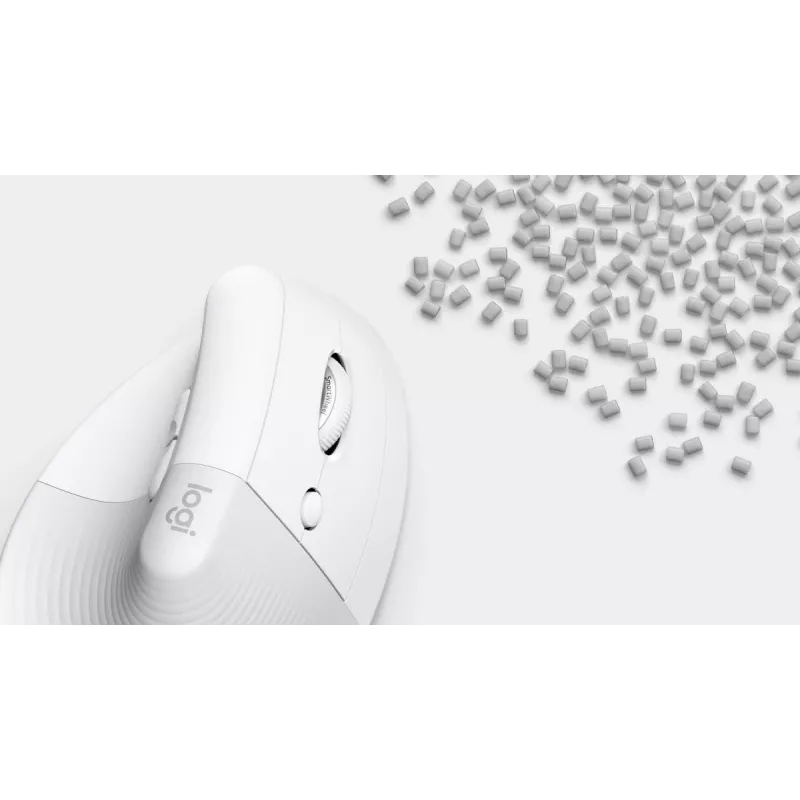Logitech Lift pystysuora ergonominen hiiri RF langaton + Bluetooth