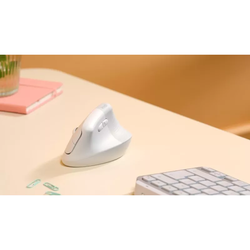 Logitech Lift pystysuora ergonominen hiiri RF langaton + Bluetooth
