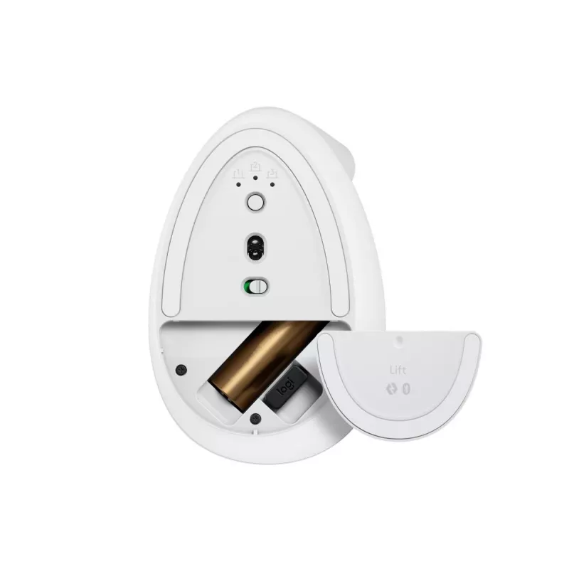 Logitech Lift pystysuora ergonominen hiiri RF langaton + Bluetooth