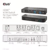 KVM-kytkin CLUB3D CSV-1382 Dual HDMI 4K 60Hz USB