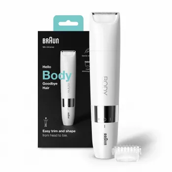 Braun BS1000 vartalon minitrimmeri, valkoinen
