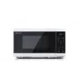 Sharp YC-MS02E-W mikroaaltouuni musta, valkoinen solo-mikroaaltouuni pöytämalli 20 L 800 W