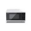 Sharp YC-MS02E-W mikroaaltouuni musta, valkoinen solo-mikroaaltouuni pöytämalli 20 L 800 W