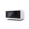 Sharp YC-MS02E-W mikroaaltouuni musta, valkoinen solo-mikroaaltouuni pöytämalli 20 L 800 W