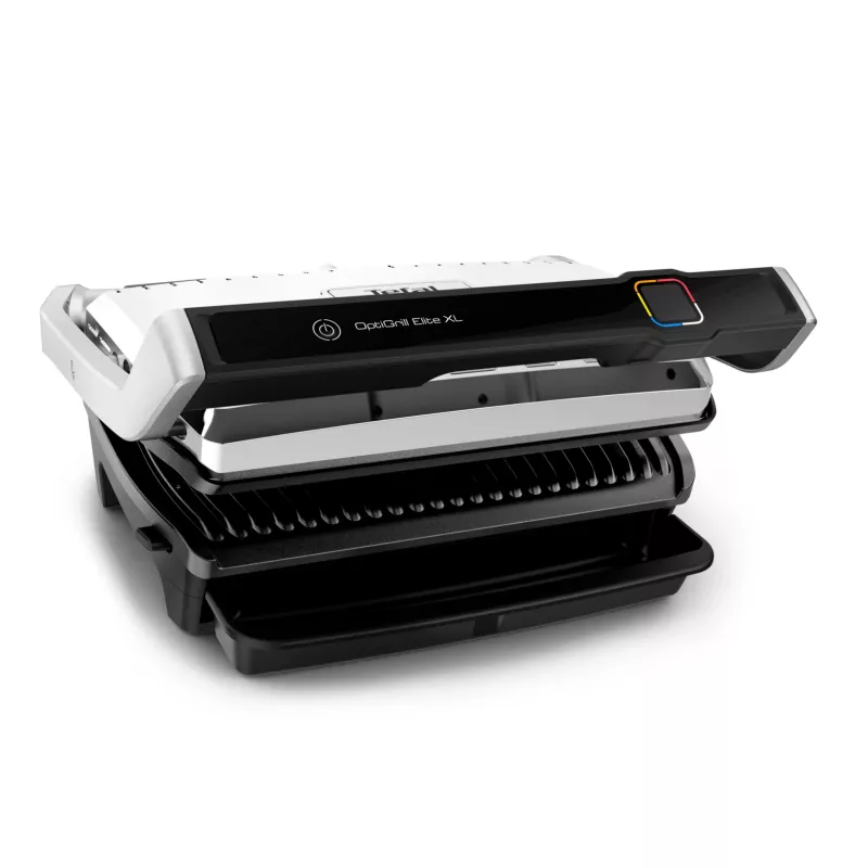 Kontaktigrilli Tefal OptiGrill Elite XL GC760D ruostumaton teräs 2200W
