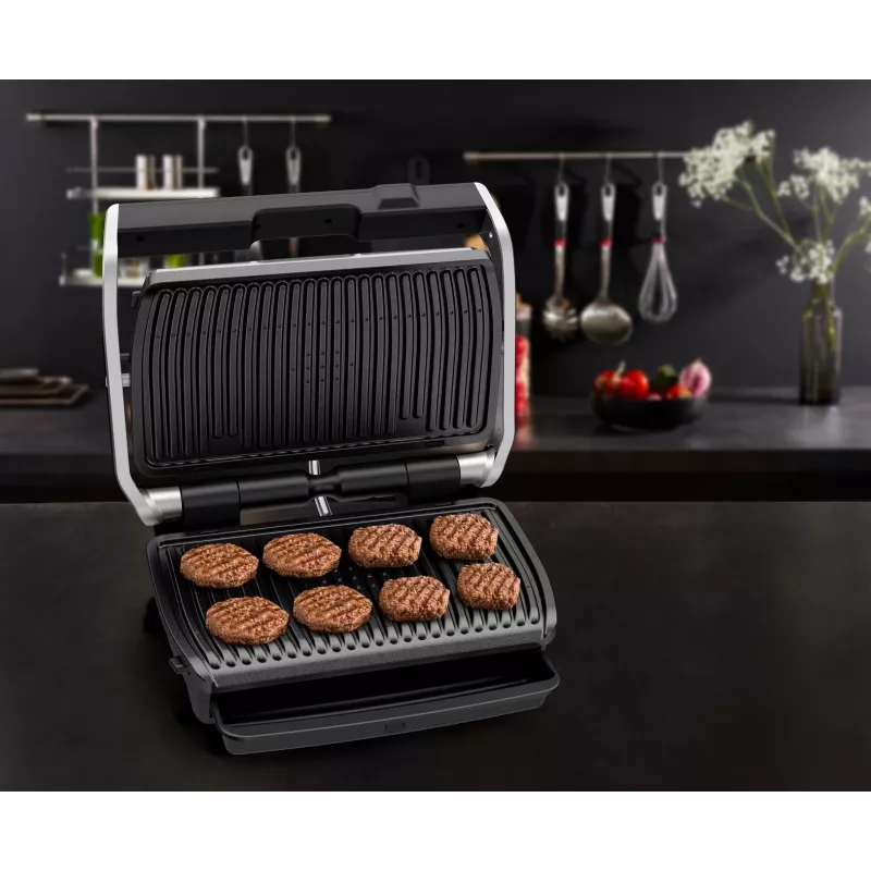 Kontaktigrilli Tefal OptiGrill Elite XL GC760D ruostumaton teräs 2200W