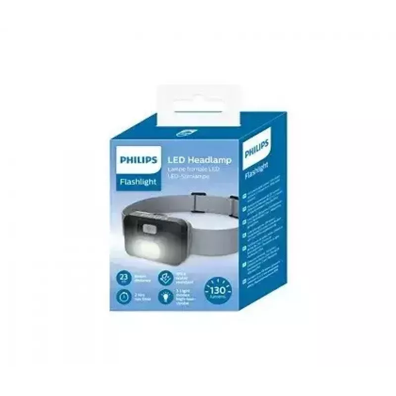 Philips SFL1000H/10 LED-otsalamppu, 130 lm, musta