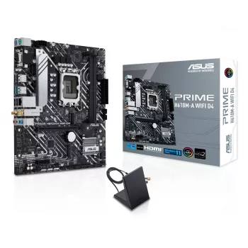 Emolevy ASUS PRIME H610M-A WIFI D4 — Intel H610, LGA1700, micro ATX, DDR4, 2x DIMM, Wi‑Fi 5, Bluetooth 5.0, 2x M.2, HDMI 2.1, DP 1.4
