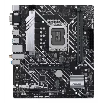 Emolevy ASUS PRIME H610M-A WIFI D4 — Intel H610, LGA1700, micro ATX, DDR4, 2x DIMM, Wi‑Fi 5, Bluetooth 5.0, 2x M.2, HDMI 2.1, DP 1.4