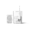 Suihku Philips Power Flosser 7000 HX3911/40, paristokäyttöinen, valkoinen, yleinen AC-laturi
