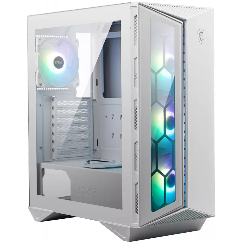 Pelitietokonekotelo MSI MPG GUNGNIR 110R valkoinen Midi Tower