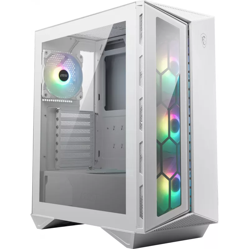 Pelitietokonekotelo MSI MPG GUNGNIR 110R valkoinen Midi Tower