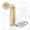 CLUB3D 4-porttinen USB-A-keskitin USB-C:lle – 10 Gbps nopea siirto