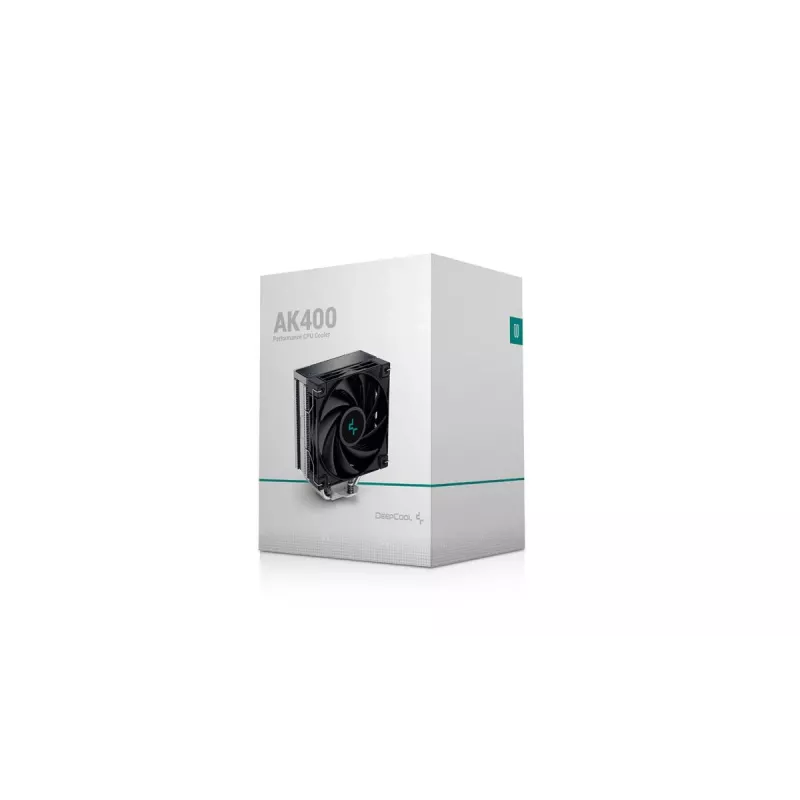 DEEPCOOL CPU-jäähdytin AK400 Heatpipe-torni 12 cm – musta