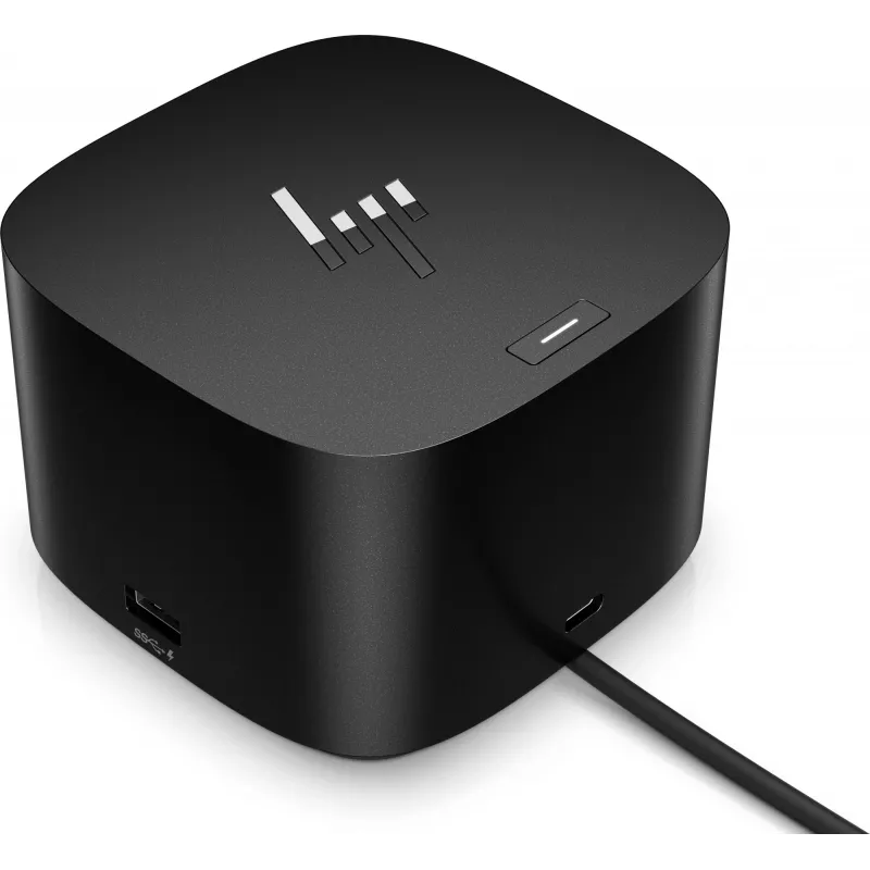 HP Thunderbolt Dock 120W G4, langallinen, Thunderbolt 4, musta, Kensington, Kiina, Thaimaa, Taiwan, Business