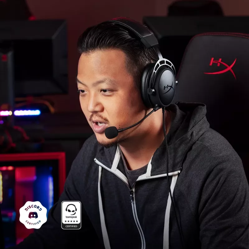 HyperX Cloud Alpha - langaton pelikuuloke (musta-punainen)