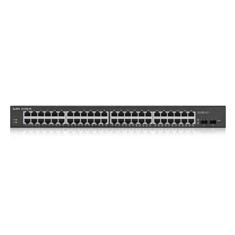 Zyxel GS1900-48-EU0102F verkkokytkin L2 Gigabit Ethernet (10/100/1000) musta