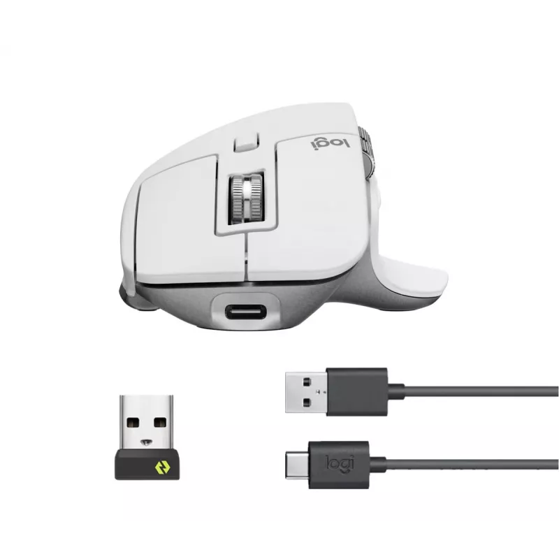 Hiiri Logitech MX Master 3S Bluetooth vaaleanharmaa