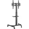 Multimediateline Goobay 59507 musta teräs korkeus 1540 mm