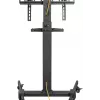 Multimediateline Goobay 59507 musta teräs korkeus 1540 mm